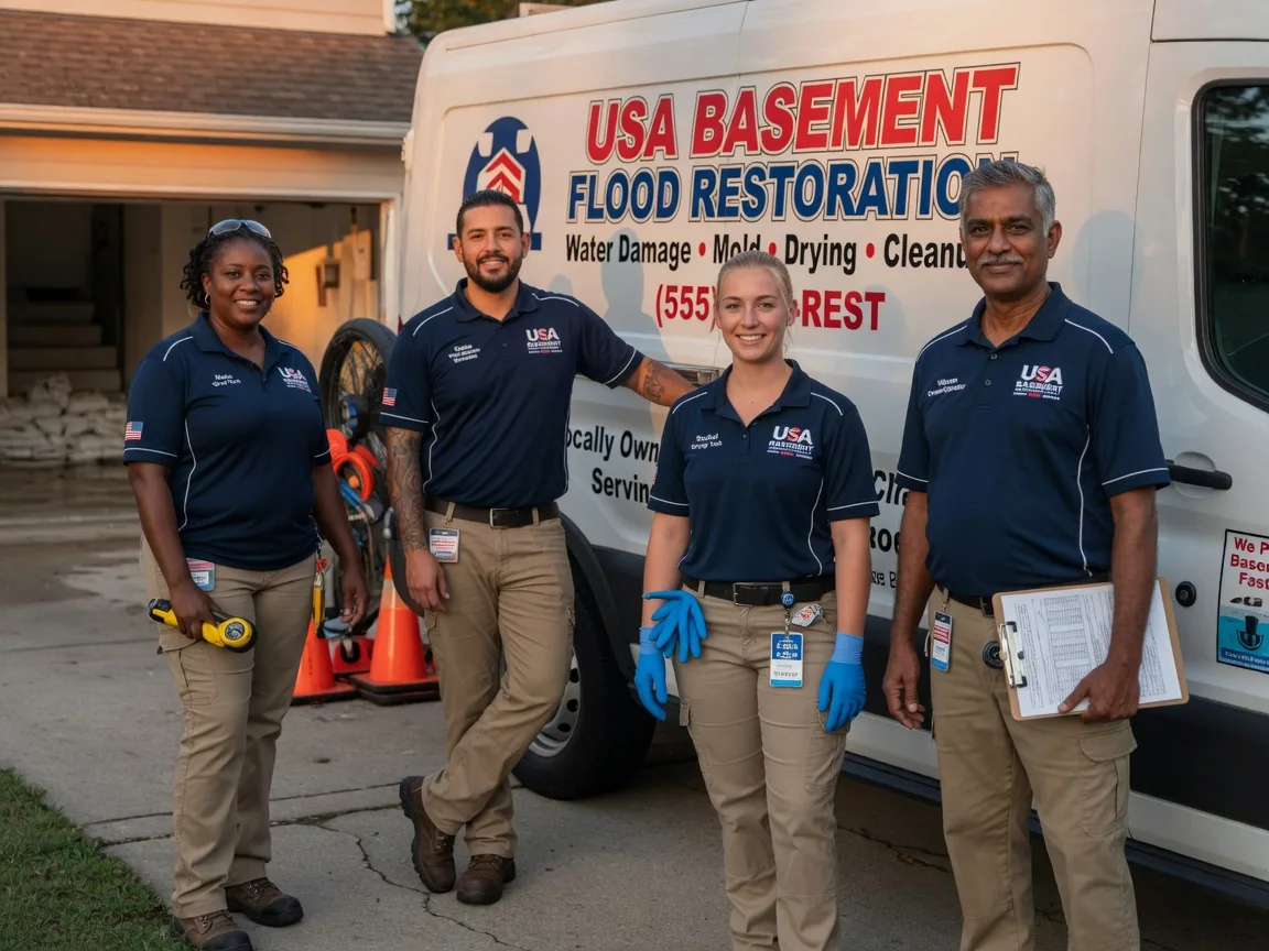 Basement Flood Cleanup company in Monterey, LA