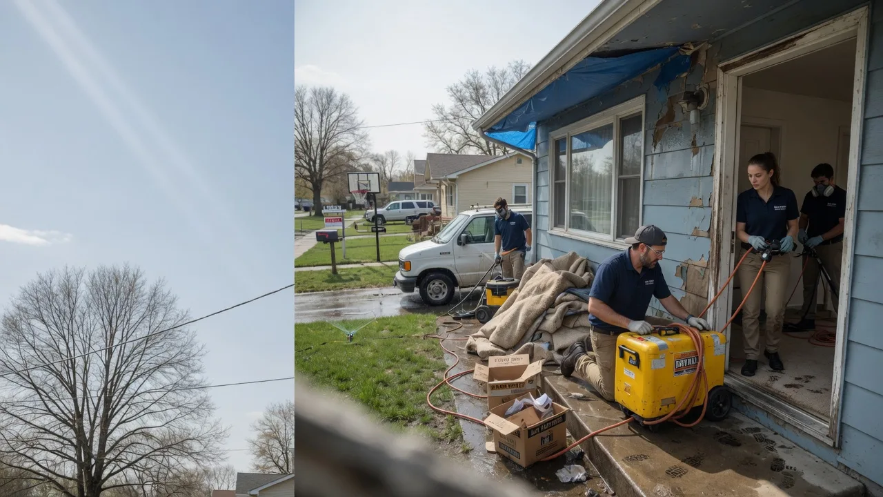 Basement Flood Cleanup in Monterey, LA near me